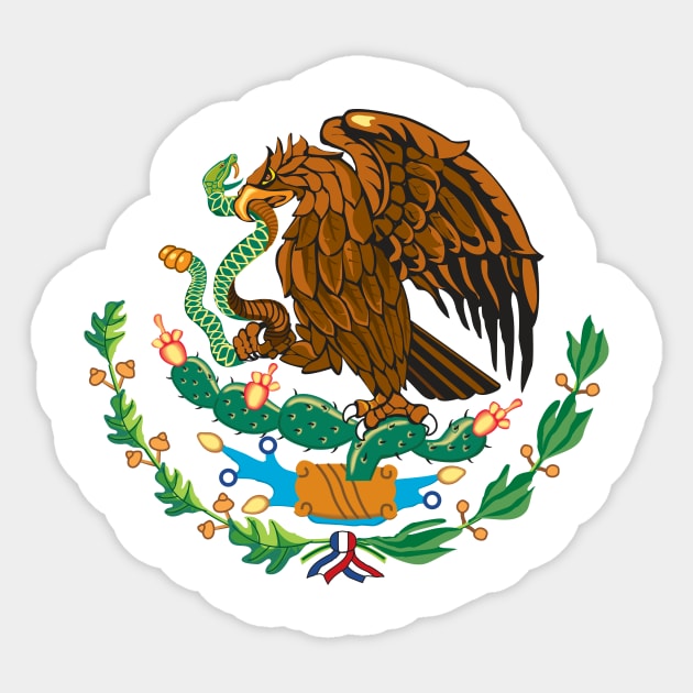 Mexican Flag - Bandera de mexico Sticker by verde